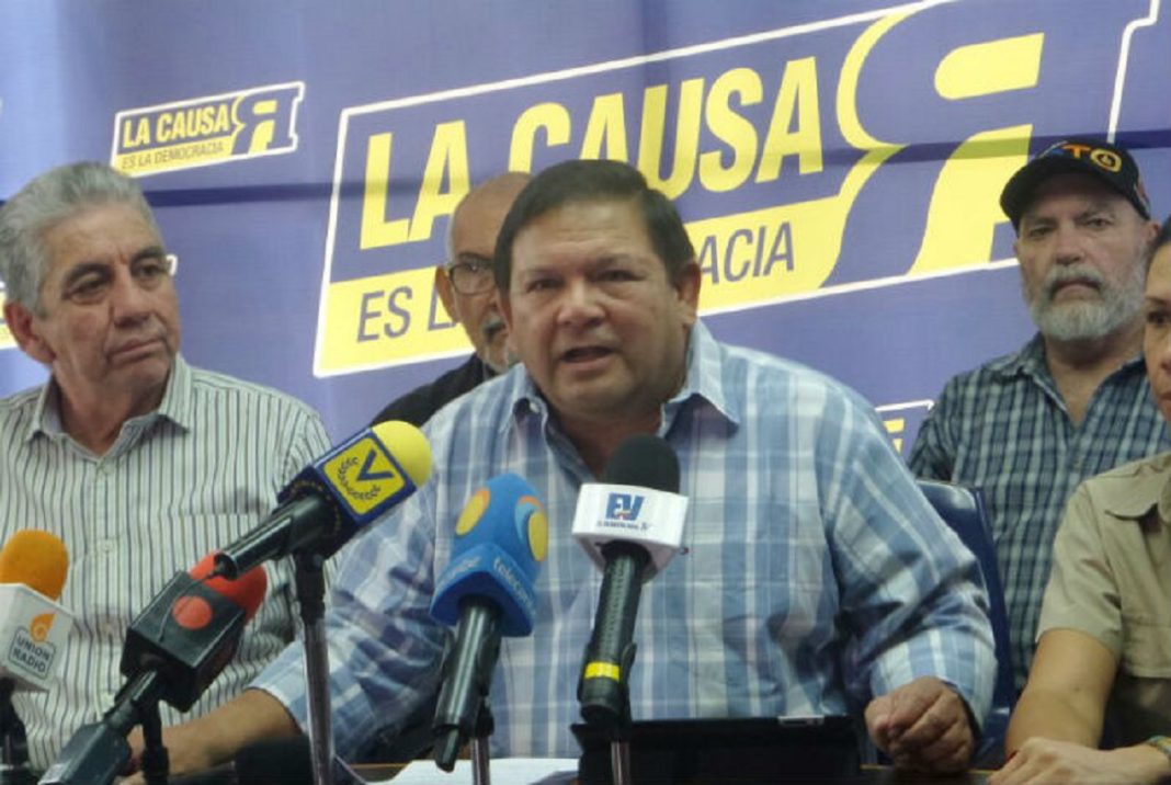 Andrés Velásquez califica de cínico a Maduro en lucha contra la corrupción