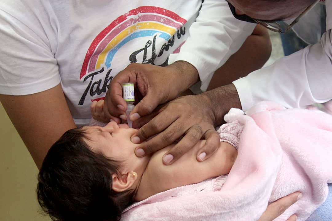 ANM asegura que caso de polio está controlado y pide aumentar la cobertura de vacunación