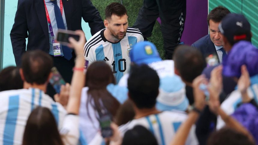 Messi, Argentina, Arabia Saudí