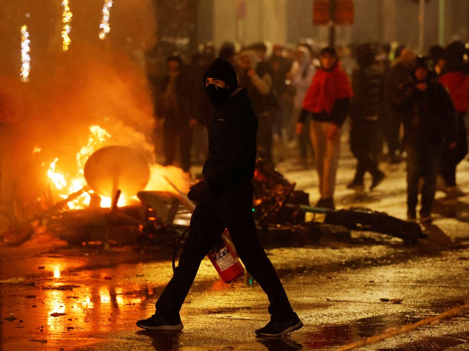 Disturbios en Bruselas por resultado del partido entre Bélgica y Marruecos