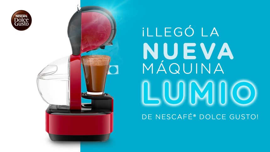 La nueva máquina Lumio de NESCAFÉ® Dolce Gusto llegó a Venezuela