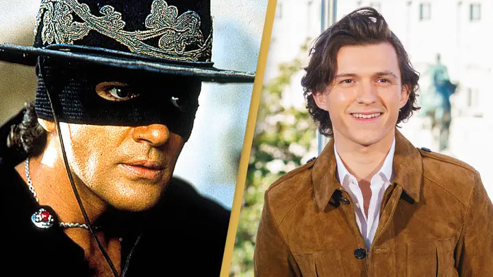 Antonio Banderas quiere que Tom Holland protagonice el reboot del Zorro