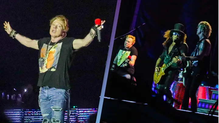 Axl Rose arremete contra un fan por volar un dron delante de su cara