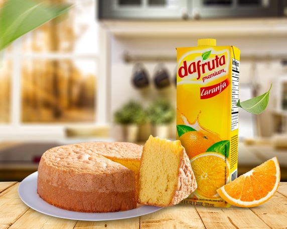 Sorprende y disfruta junto a la familia de una deliciosa torta de naranja