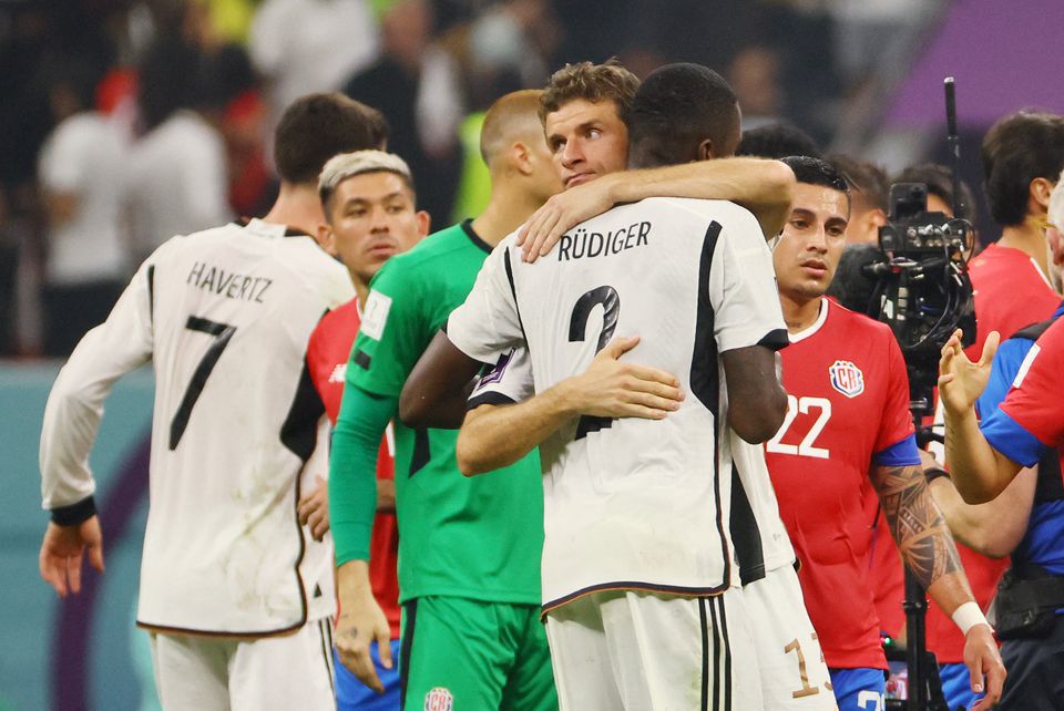 Alemania queda fuera del Mundial a pesar de ganar 4-2 a Costa Rica