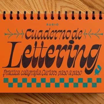 ¿Eres amante del lettering? RUBIO lanza su nuevo cuaderno para dibujar letras bonitas