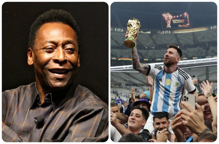 El emotivo mensaje de Pelé a Argentina y a Messi desde el hospital