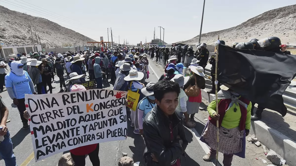 Se producen más protestas políticas en Perú