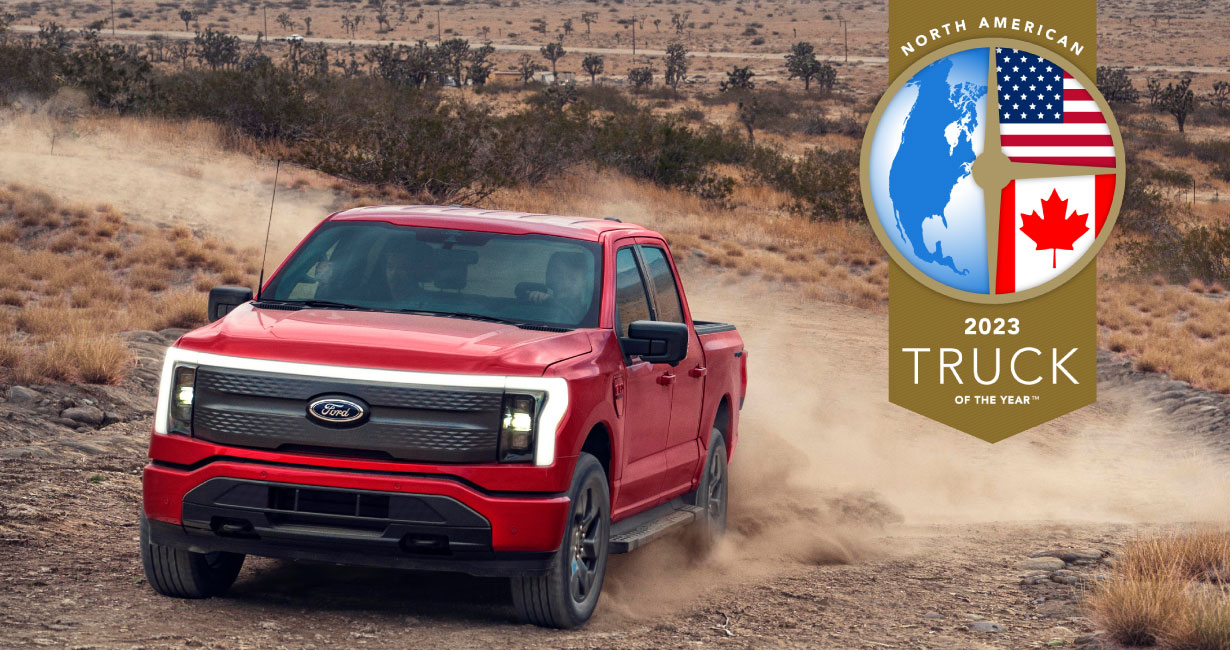 Ford F-150 Lightning es galardonada con el premio a la “pick-up del año 2023” en Norteamérica