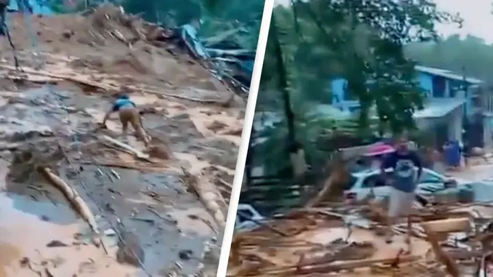 Inundaciones durante el carnaval de Brasil causan decenas de muertos