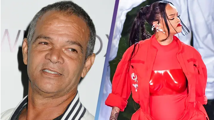 El padre de Rihanna dice que se enteró de su embarazo gracias al espectáculo del Super Bowl