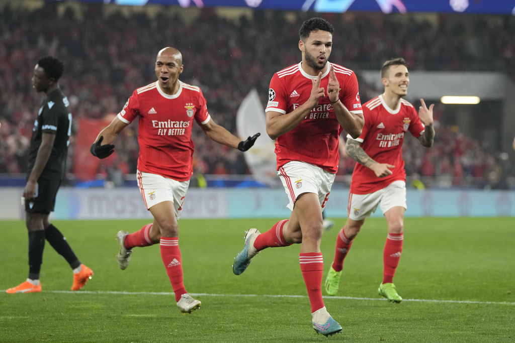 Champions League: Benfica golea al Atlético de Madrid, con un contundente 4-0