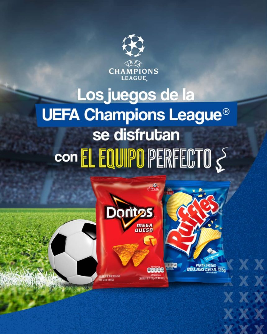 ¡Sé parte del Equipo Perfecto junto a Doritos®, Ruffles y la UEFA Champions League 2023!