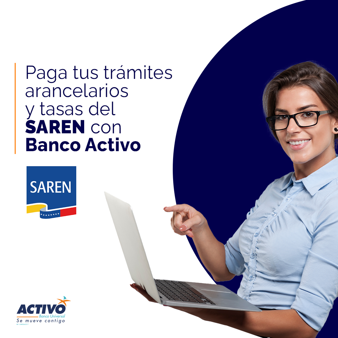 Paga tasas nacionales y aranceles a través de Banco Activo En Línea