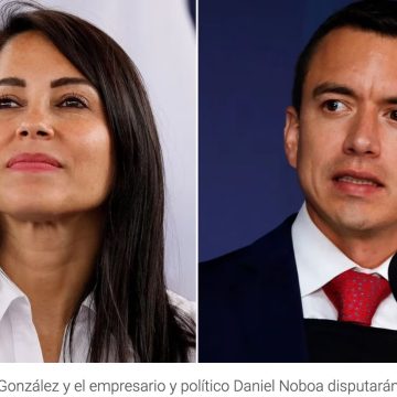 Correísta Luisa González se enfrentará a empresario Daniel Noboa en Ecuador