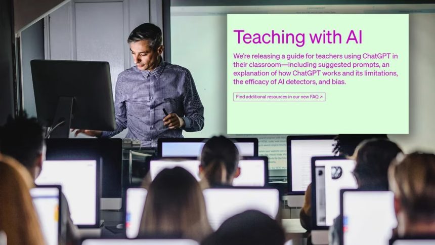 ChatGPT habilita servicio exclusivo para profesores
