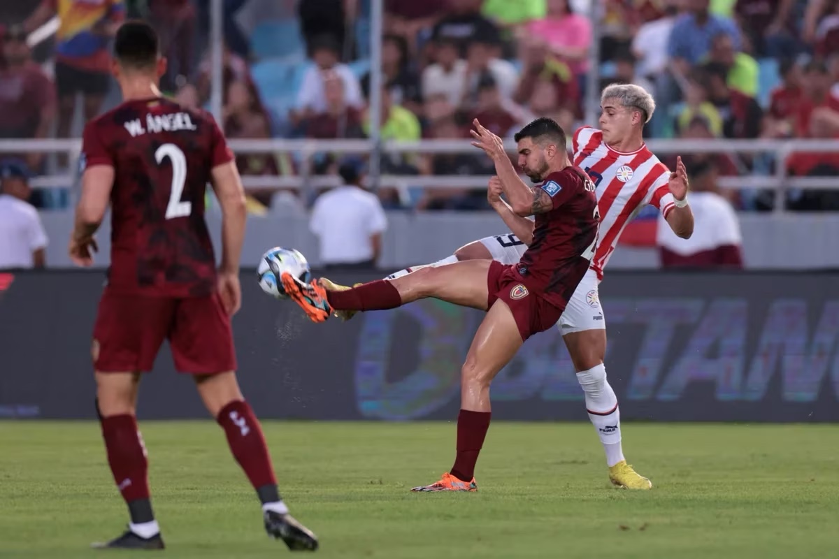 Venezuela le ganó a Paraguay 1-0 y logra su primera Victoria rumbo al mundial 2026