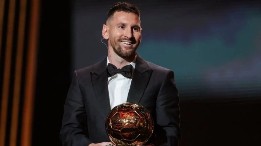 Messi gana el Balón de Oro 2023
