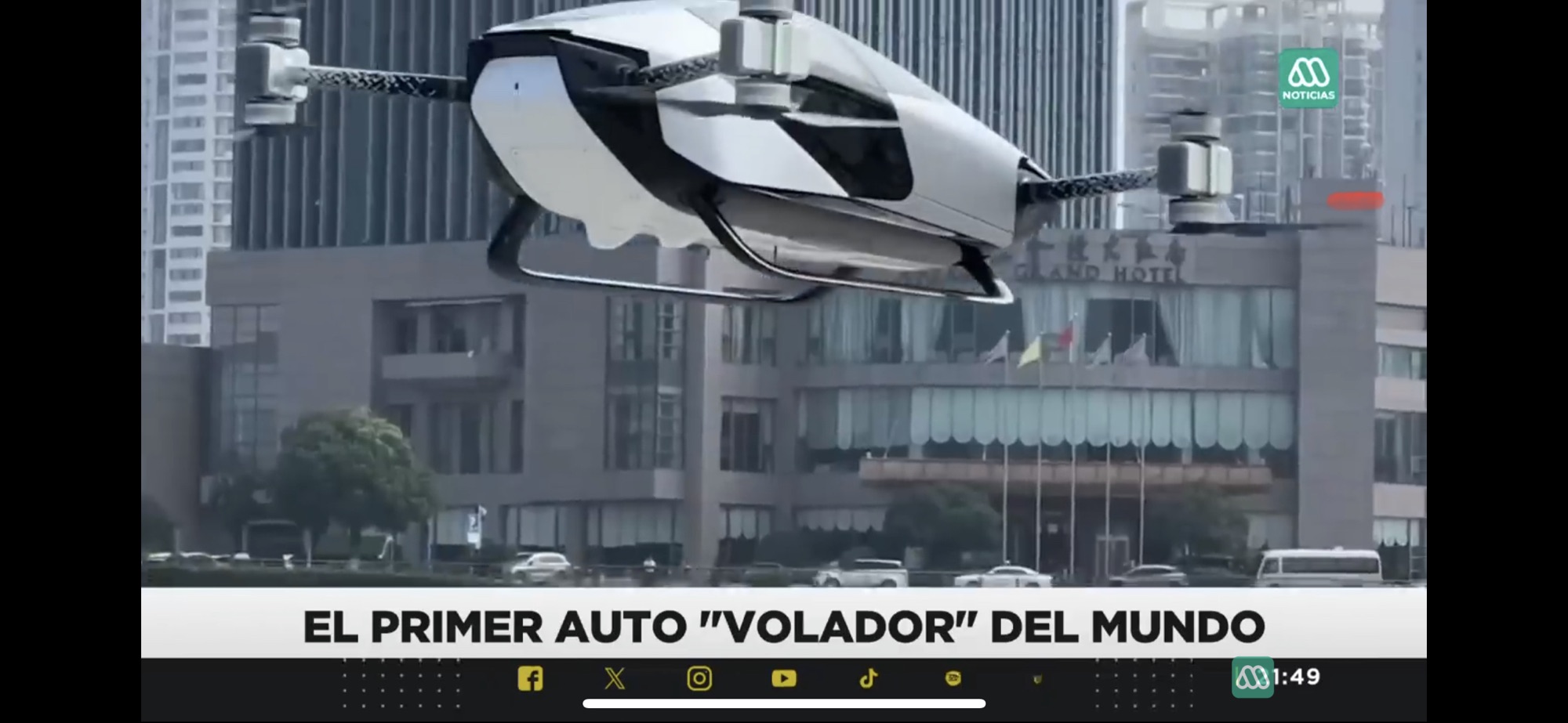 Increíble: El primer auto volador ya es una realidad