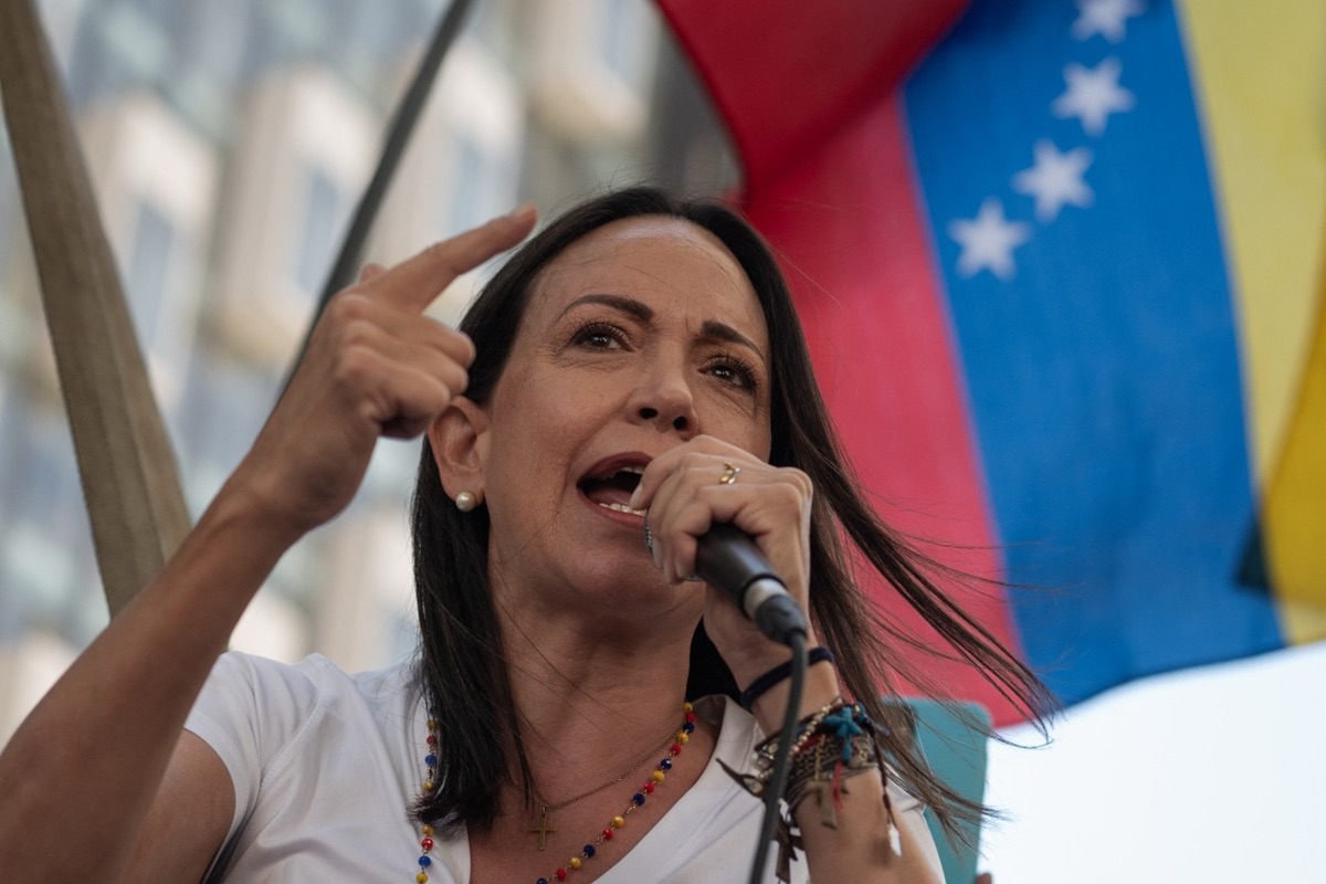 María Corina Machado pide a venezolanos en el exterior alzar la voz para que se respete su candidatura