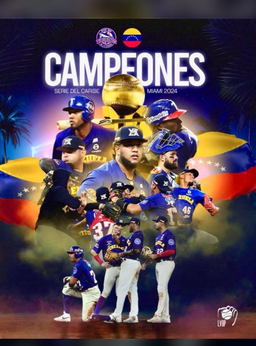 Venezuela es campeón de la Serie del Caribe 2024 tras vencer a República Dominicana