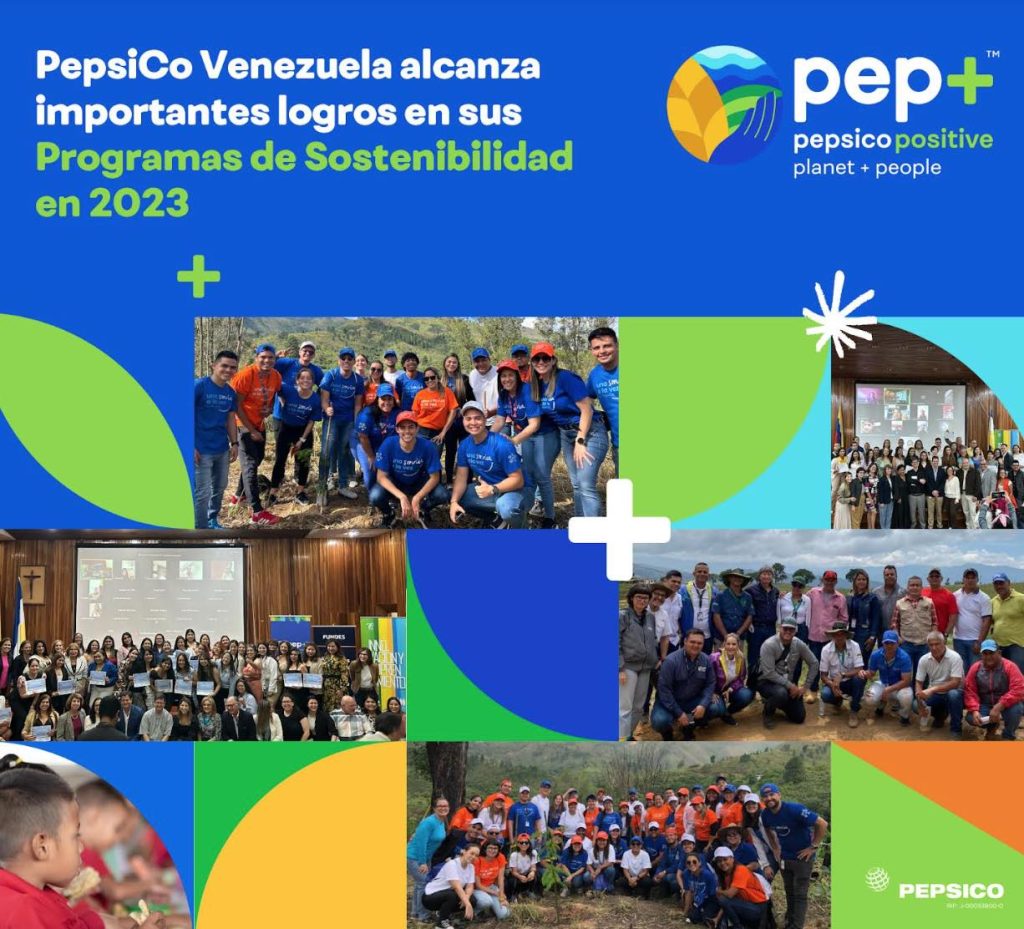 PepsiCo Venezuela alcanza importantes logros en sus programas de sostenibilidad en 2023