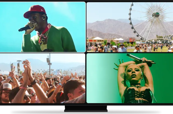 YouTube trae la experiencia multivista de la NFL al Coachella 2024