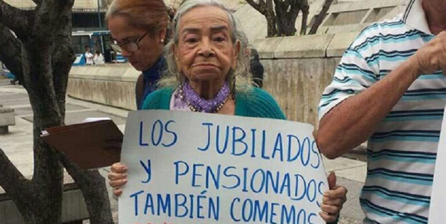 Pensionados piden a la ONU intervenir ante situación económica