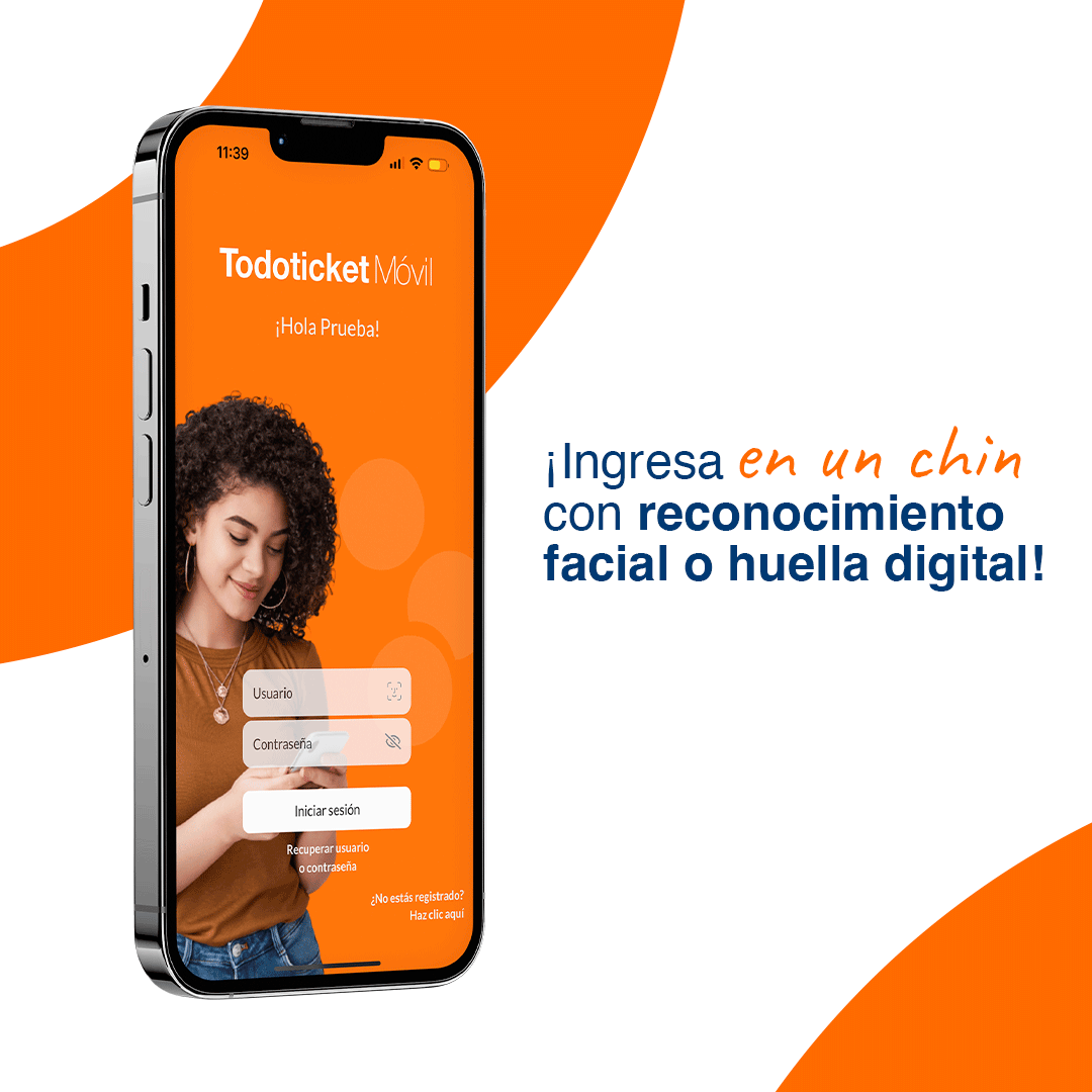 Rápida y ligera así es la nueva app Todoticket Móvil