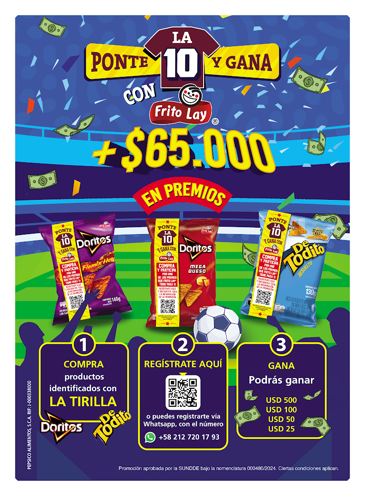 DORITOS® SE UNE A LA MOVIDA GAMER Y A LA PASIÓN POR EL FÚTBOL CON LA COPA DORITOS® Y LA SUPER PROMOCIÓN PONTE LA 10 Y GANA CON FRITOLAY ®