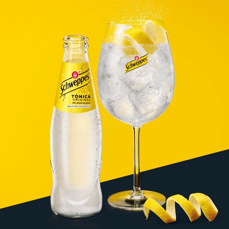 Cualidades de la agua tónica Schweppes