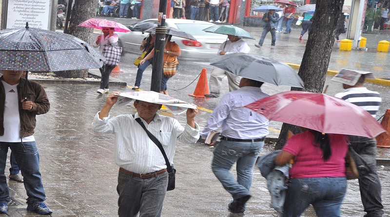 Las lluvias continuarás en algunos estados del país este 04-Sep