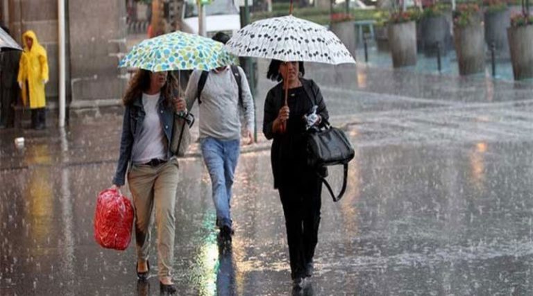 Inameh prevé lluvias y descargas eléctricas en gran parte del país en horas de la tarde y noche de este 22-Oct