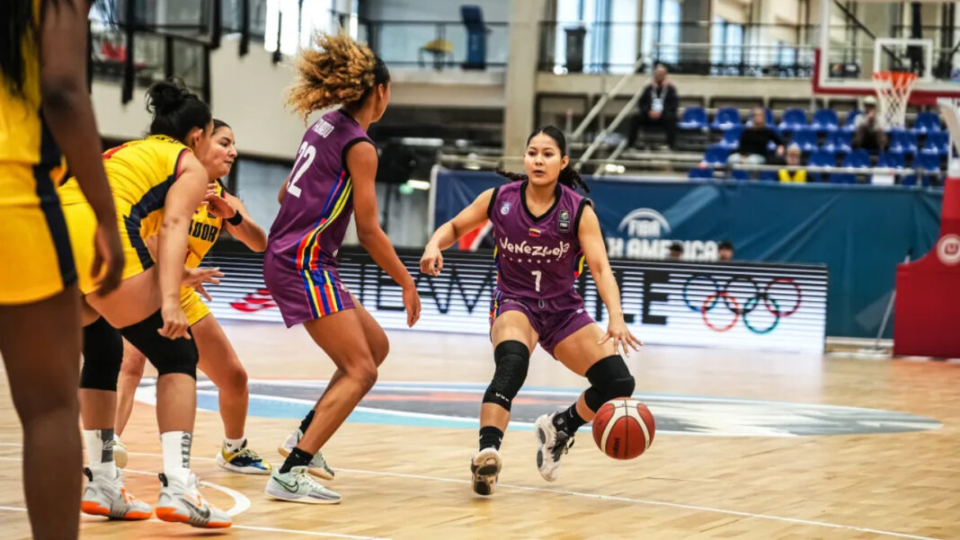 Venezuela venció a Ecuador 64-47 en Sudamericano Femenino y hoy va contra Paraguay