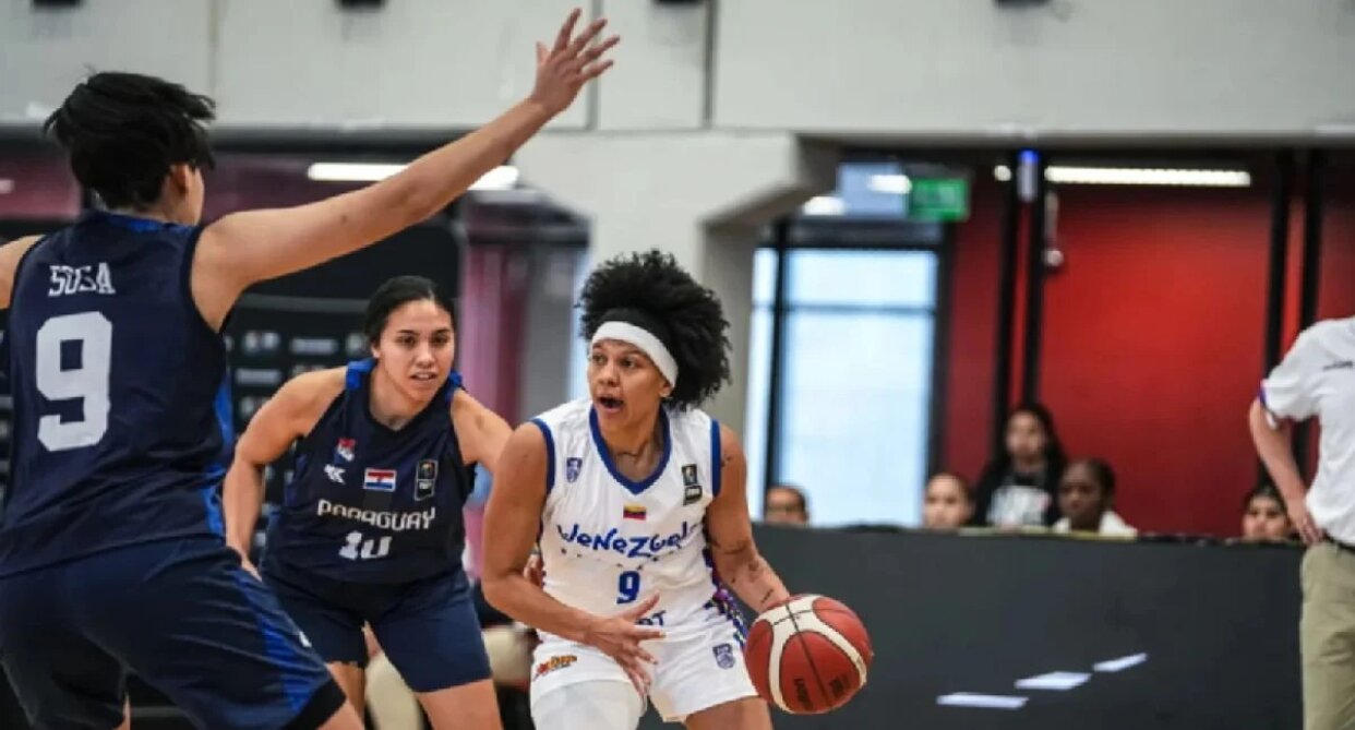 Venezuela gana a Paraguay  en Sudamericano de Baloncesto Femenino y avanza a semifinales