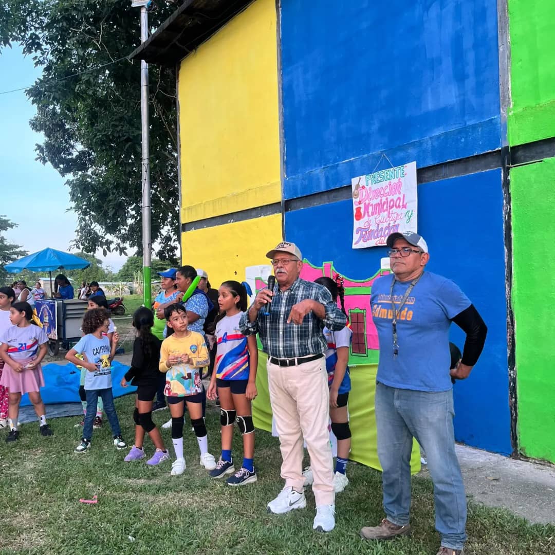 Alcalde de Guanarito reinauguró parque infantil del antiguo Inam