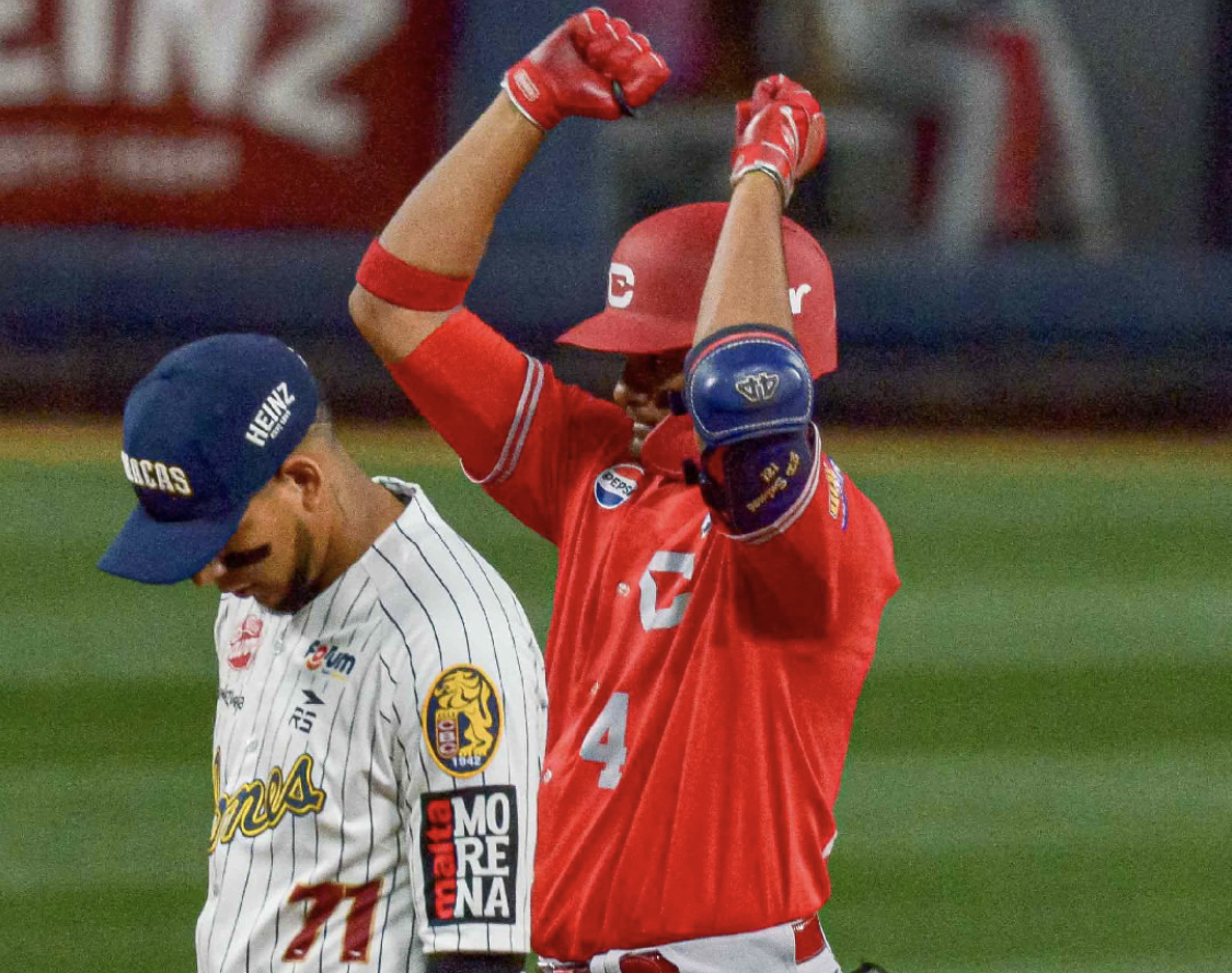 Cardenales de Lara aplastan a Leones  del Caracas, con paliza de 18 carreras por 2, en la capital de la república