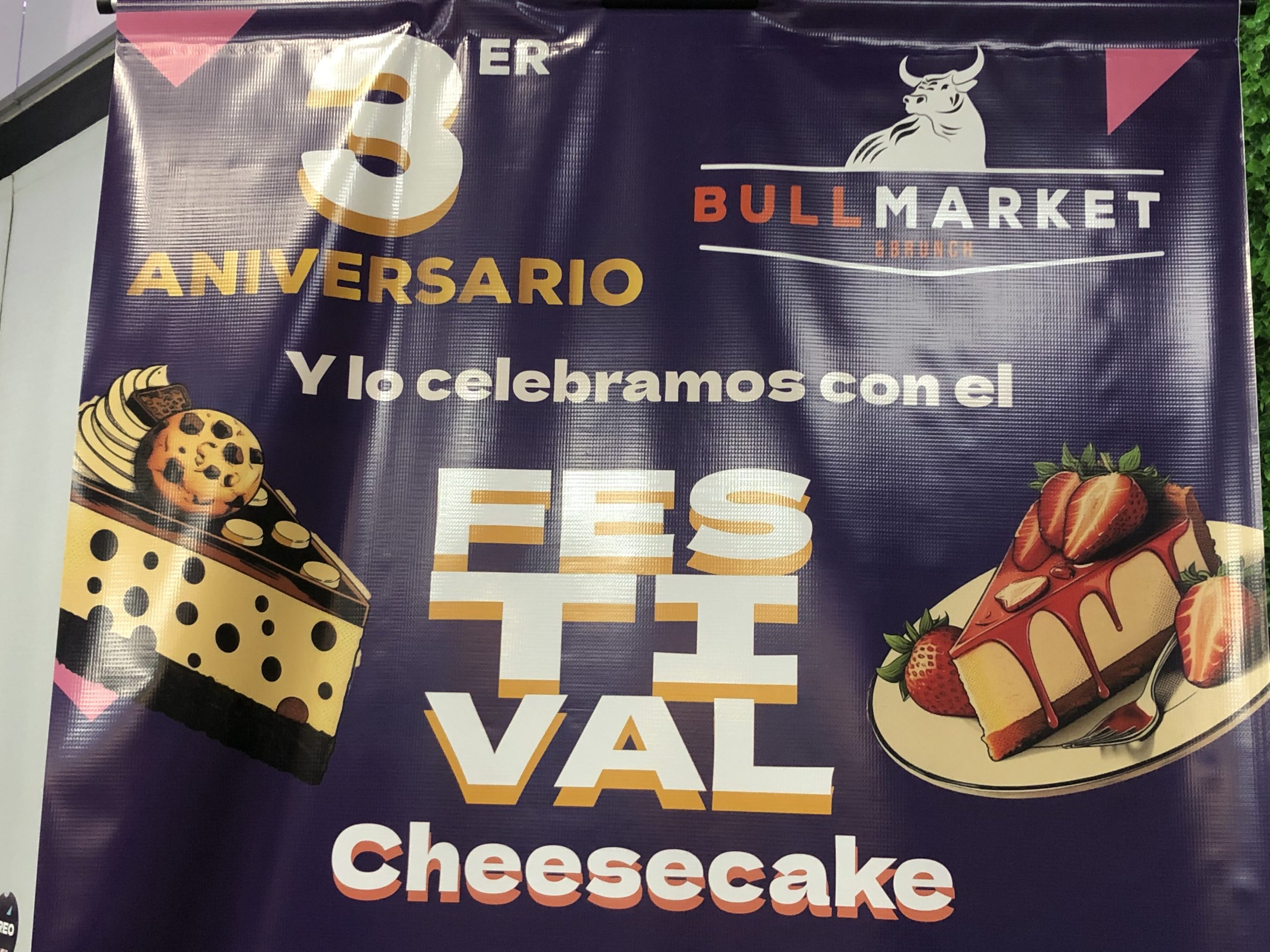 Clientes de Bull Market podrán disfrutar de una semana de sabor con sus 10 cheesecake