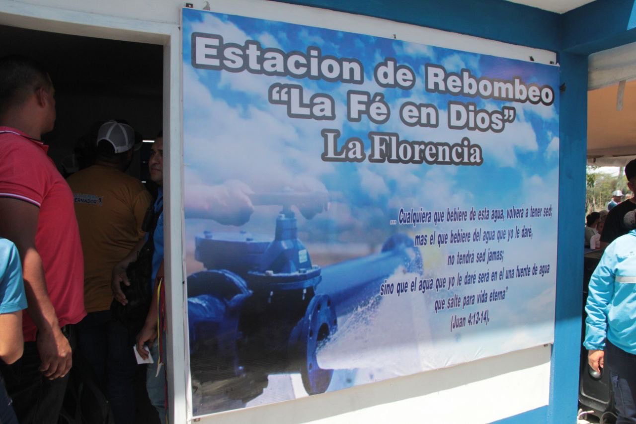 300 familias de La Florencia, en Jiménez, cuentan con servicio de agua potable