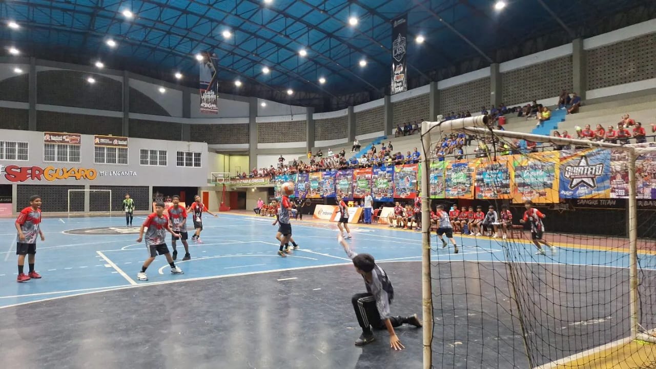 Campeonato Nacional Infantil de Balonmano culminó en el gimnasio Los Horcones