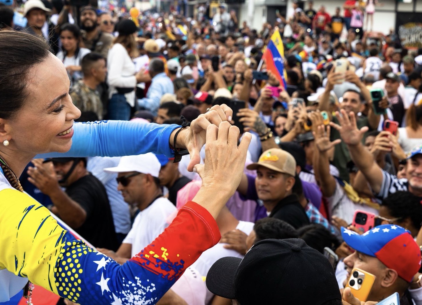 María Corina Machado agradece el cariño de sus seguidores en su cumpleaños