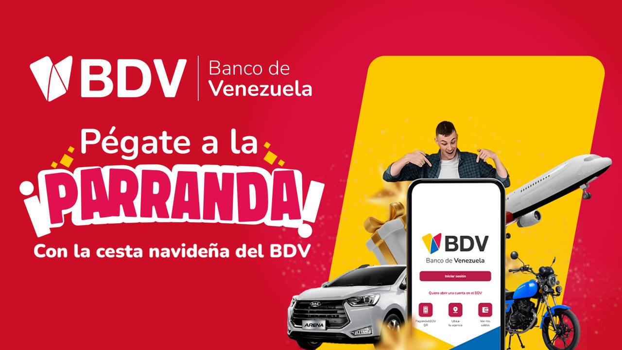 En esta Navidad el BDV te trae la promoción “Pégate a la parranda”