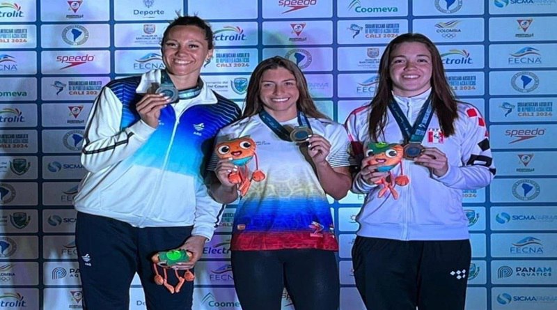 Venezuela se queda con el tercer lugar en el Suramericano de Natación