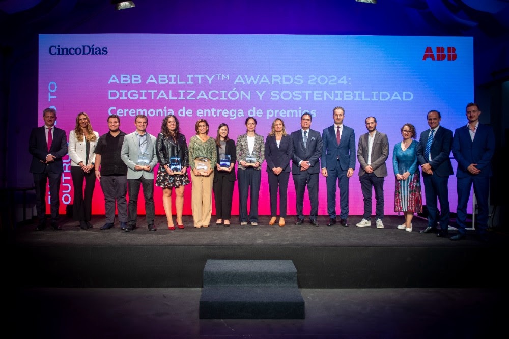 Los premios ABB Ability™ Awards 2024 destacan los mejores proyectos en digitalización y sostenibilidad de España