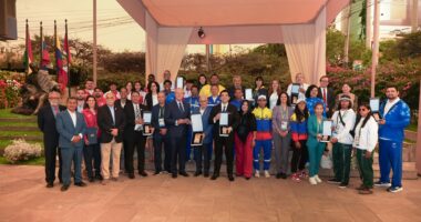 Comunidad Andina recibió a las delegaciones de los Juegos Bolivarianos del Bicentenario Ayacucho 2024