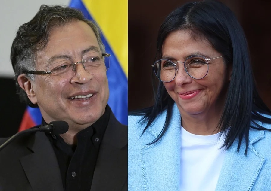 Venezuela informa que la reunión entre Delcy Rodríguez y Petro se pospuso a una «fecha próxima»