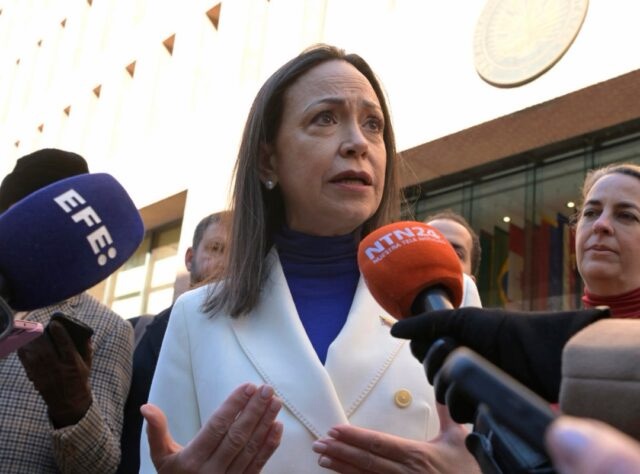 María Corina Machado: “Washington no va a sostener un régimen represivo en Venezuela”