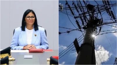 Delcy Rodríguez anunció un plan de “ahorro de energía” porque “rayos de Sol caerán directamente sobre Venezuela”