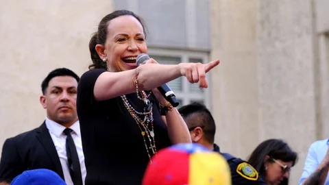 María Corina Machado respondió si aún espera ser presidenta y aseguró que el chavismo está “herido” y se desmantela por órdenes de Trump