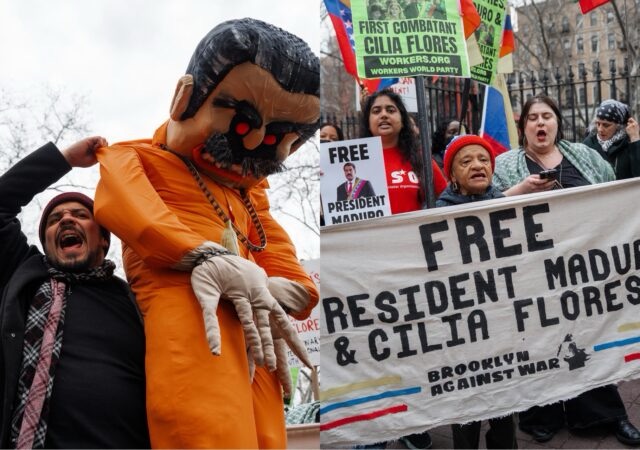 Así están los alrededores de la corte de Nueva York por la audiencia de Maduro y Cilia Flores